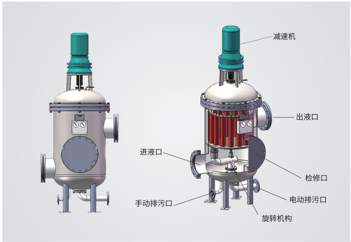 水處理之多柱式自動(dòng)反沖洗過(guò)濾器